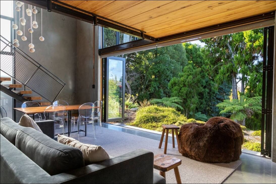 Contemporary Studio with Garden Views