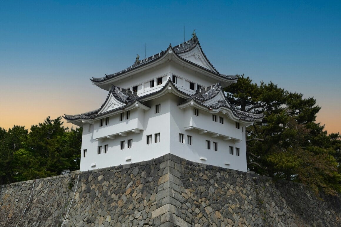 Japanese castle located in Nagoya, Japan. 