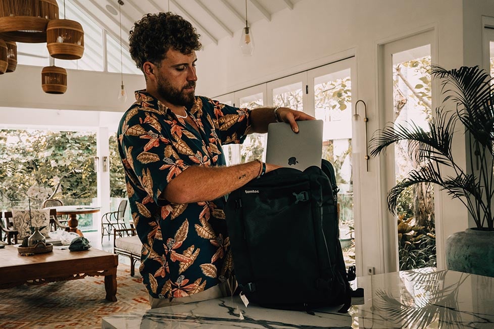 computer tote travel bag