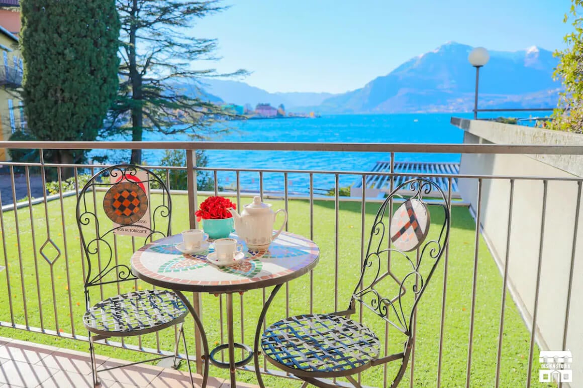 Lakefront Apartment with Direct Beach Access, Bellano Lake Como