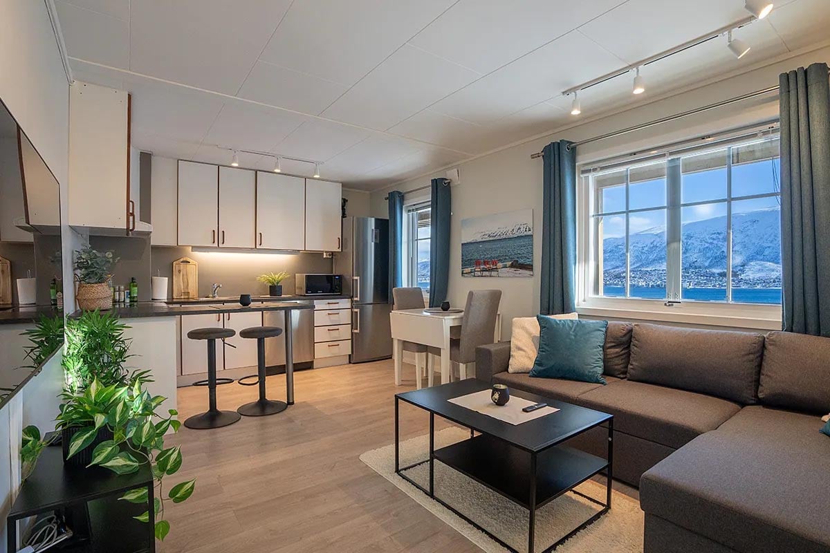 Stylish apartment with a view, Tromso Norway