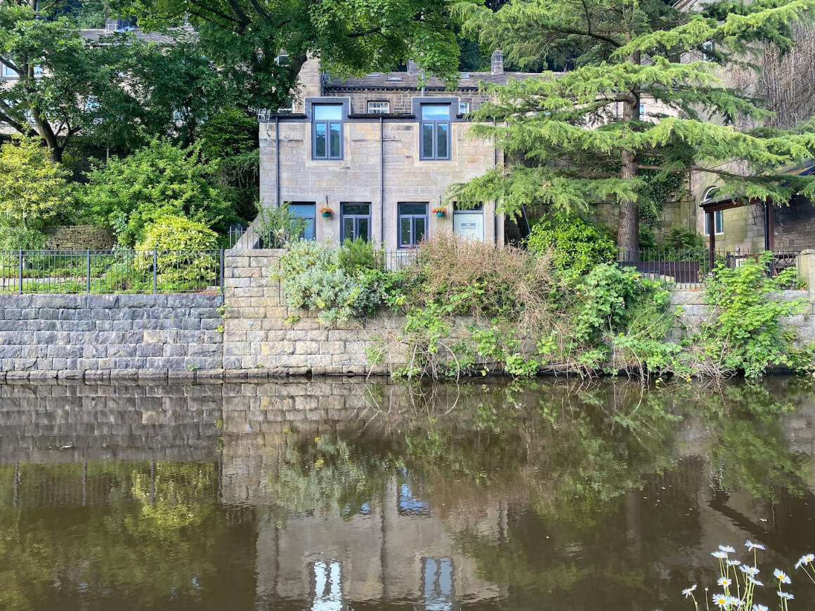 Canalside House in Hebden Bridge