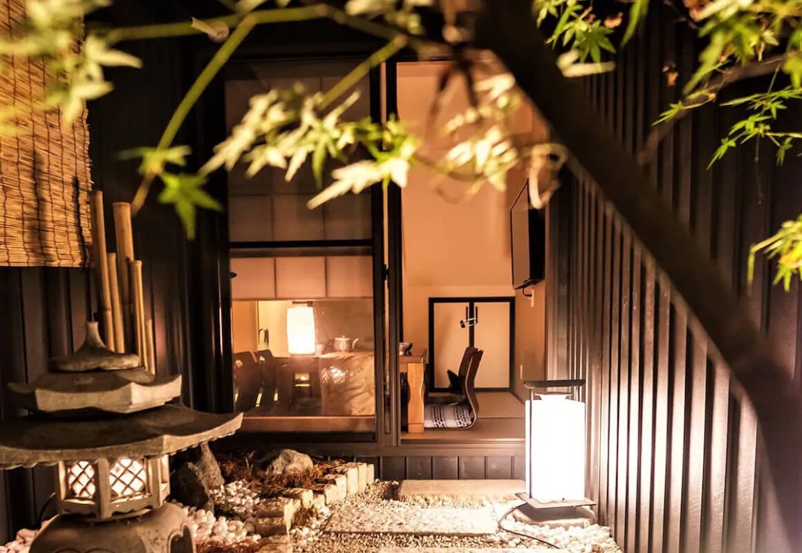 2BR House W/ Hinoki Bath & Traditional Garden Kyoto Japan