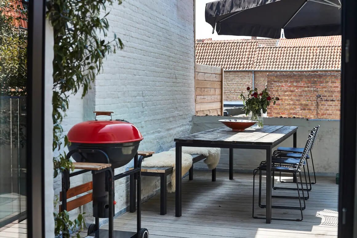 Luxurious Townhouse With Two Terraces Bruges Belgium