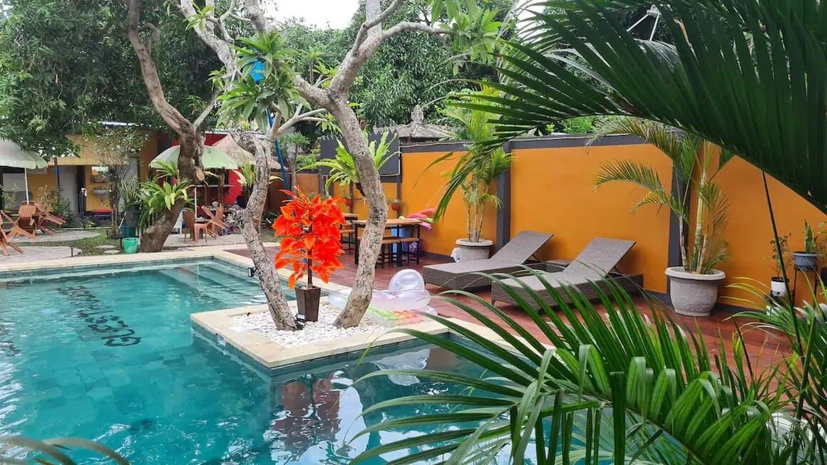 Tiny House at Dewi Sri Guesthouse Lombok Indonesia