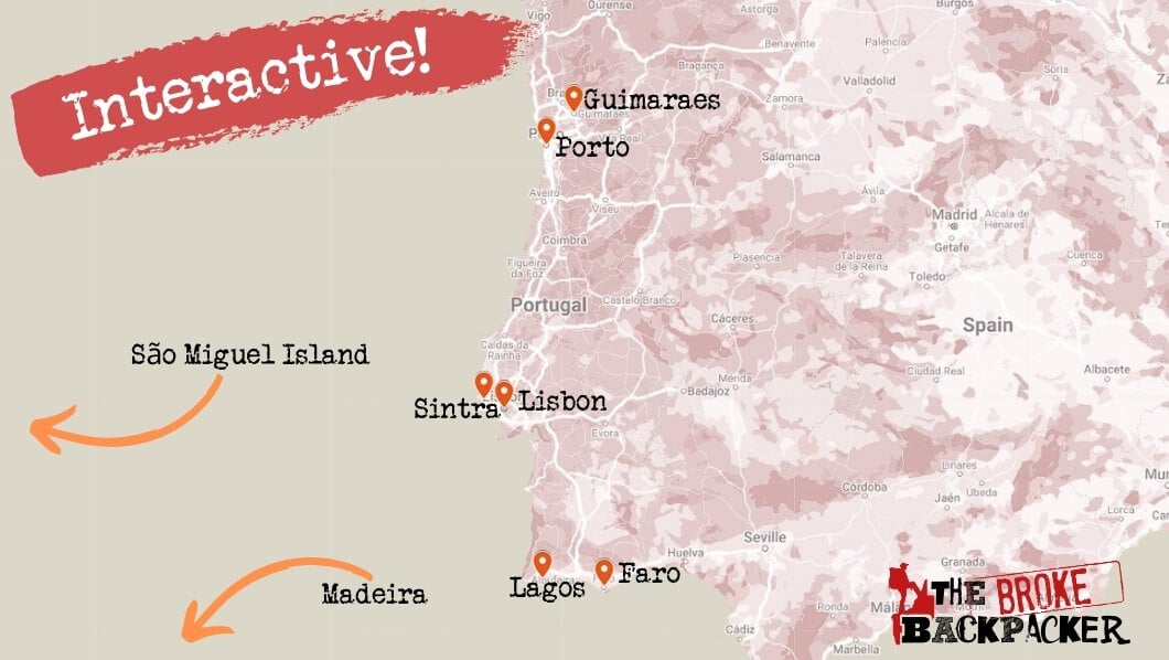 Portugal Map