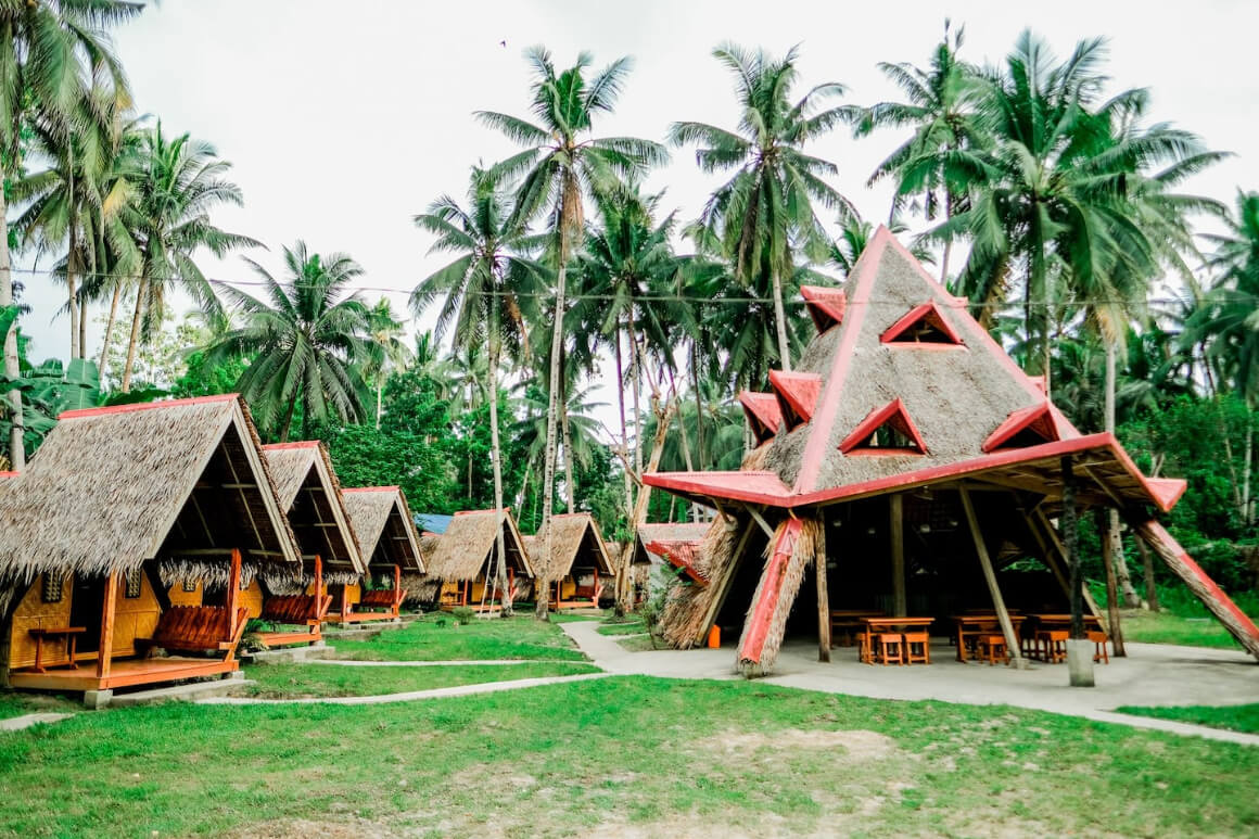 Nipa Hut Cottages in Bohol