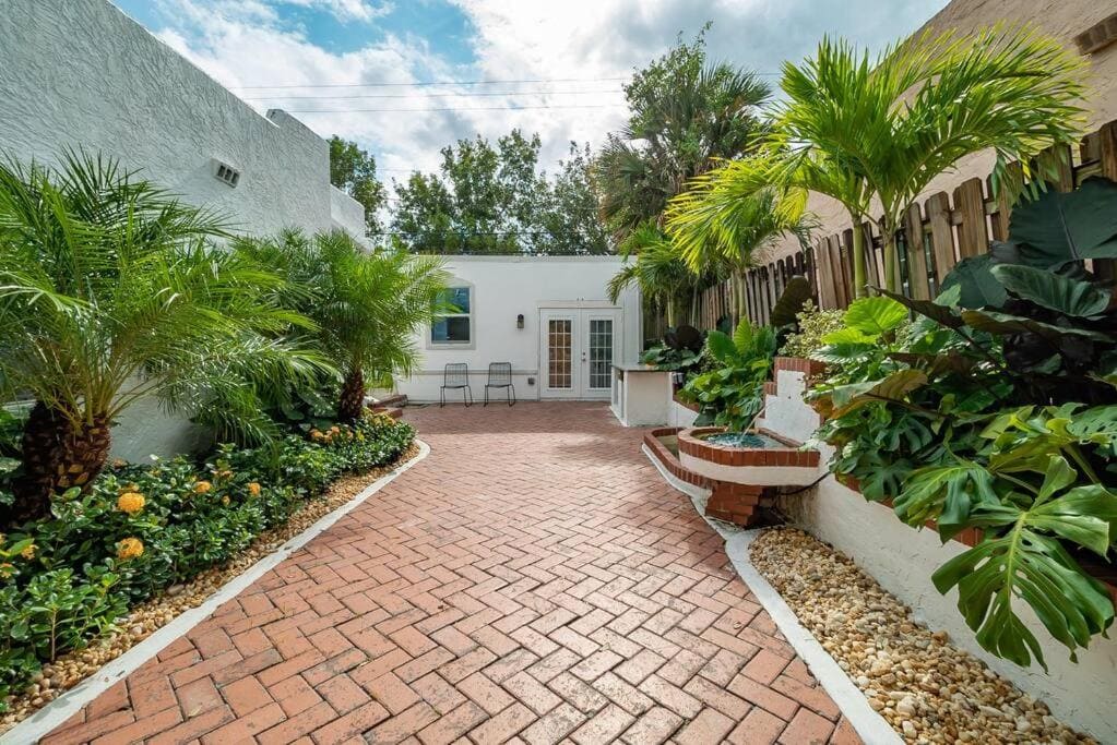Garden Oasis in Flamingo Park West Palm Beach Florida