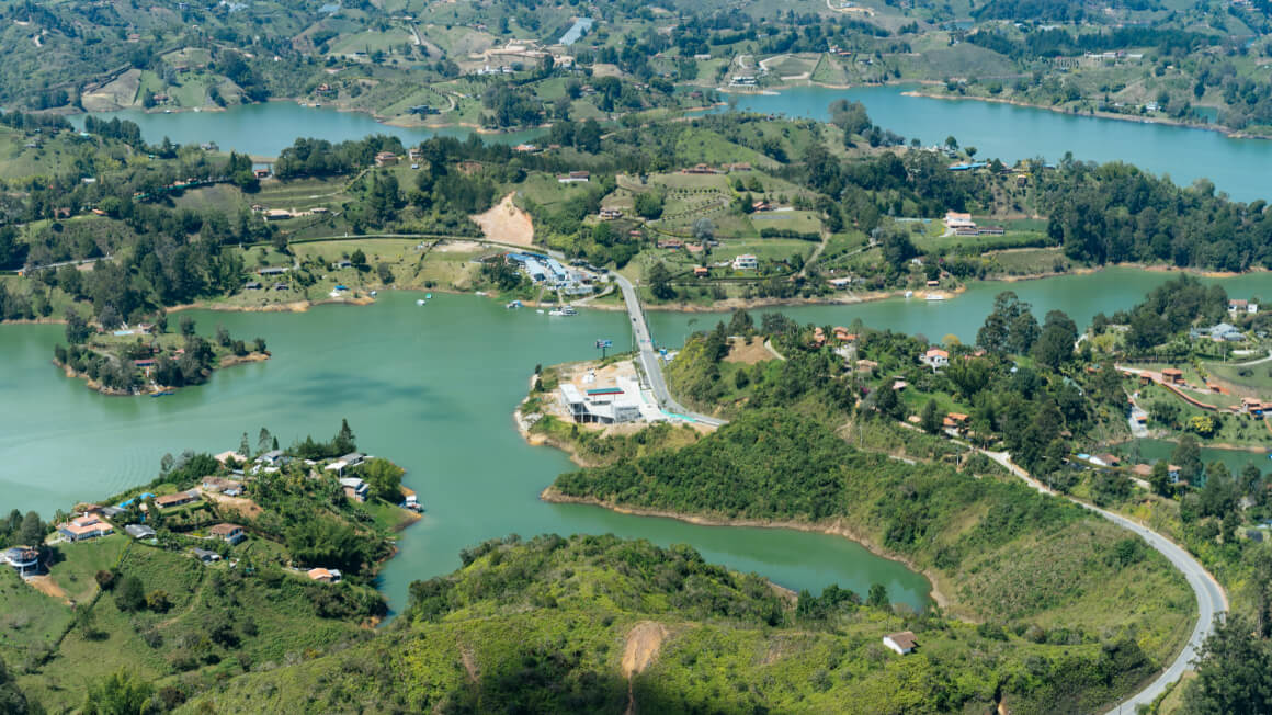 Guatape and El Penol, Colombia