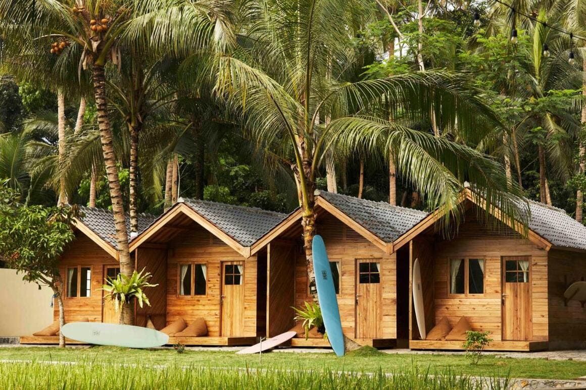 House of Sawah Batukaras Indonesia