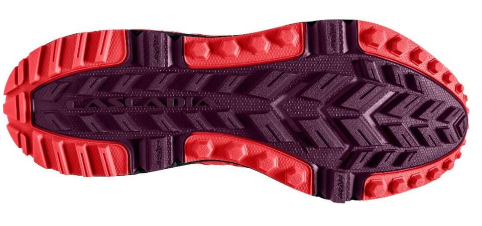 brooks cascadia trail runner shoes soles