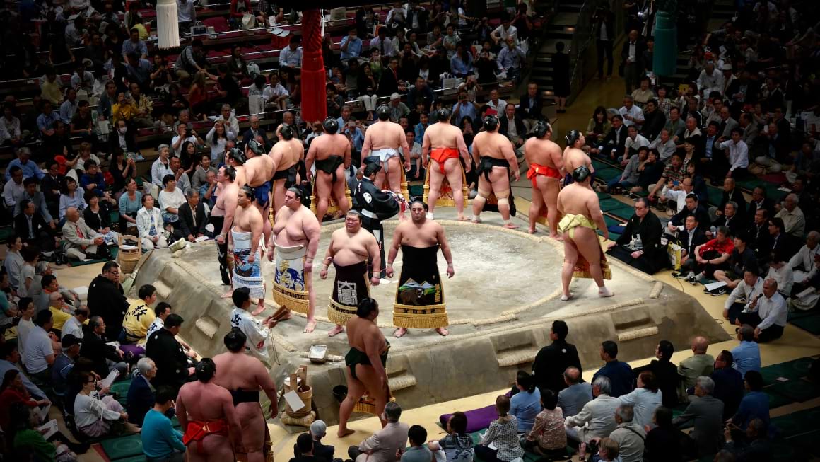 sumo wrestlers