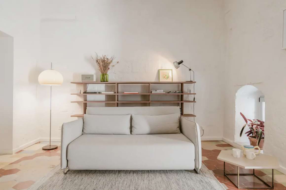 stylish one bed apartment with vintage interiors valletta