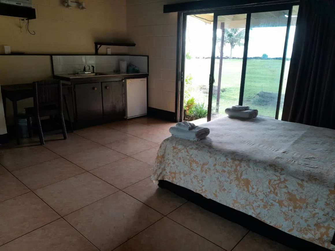 studio apartment with garden samoa