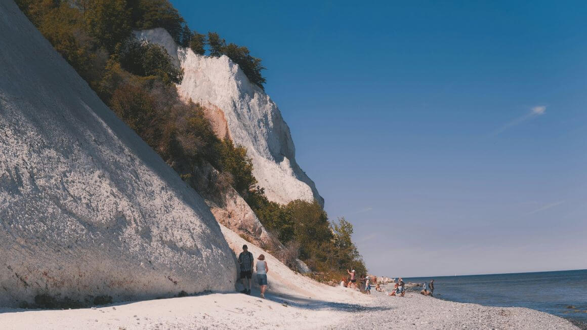 Denmark møns klint borre beach
