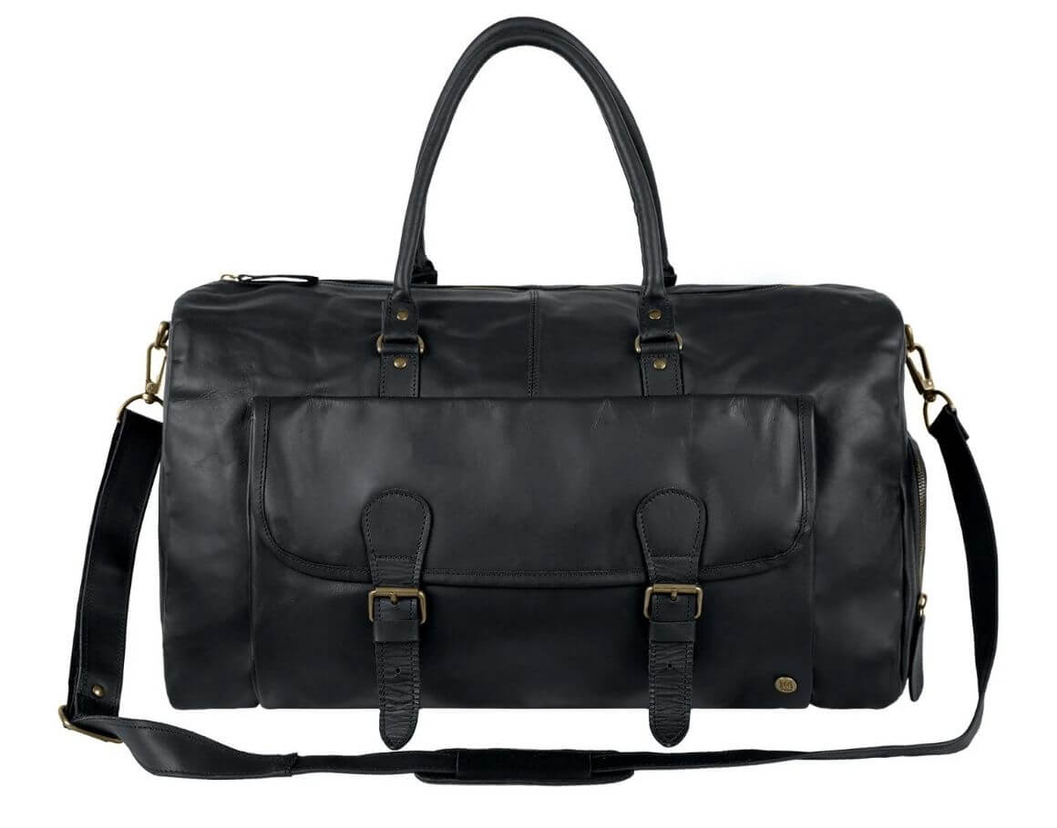 Mahi Leather Overnight Bag