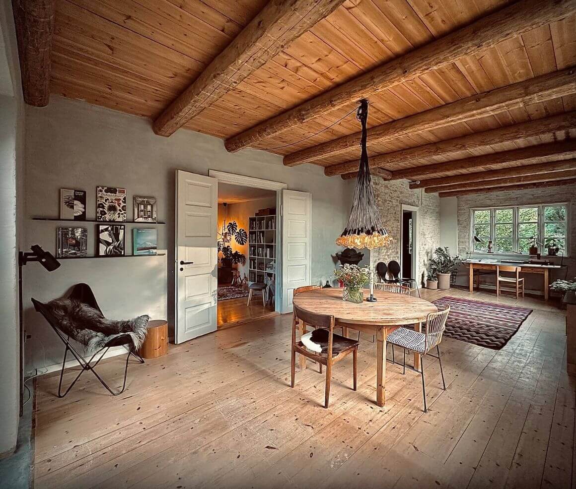 beautiful bohemian house airbnb denmark