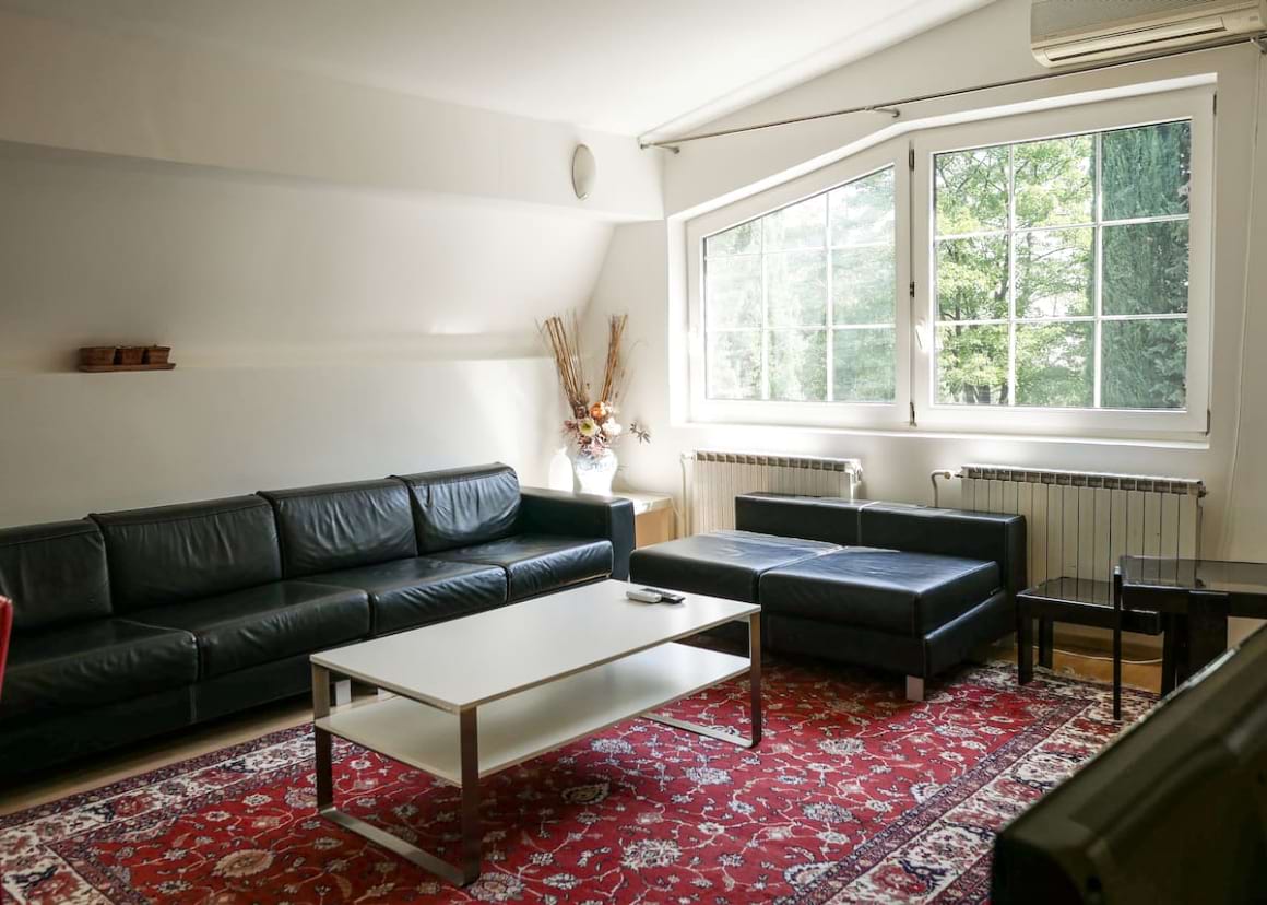 chic two bed modern apartment with natural light skopje
