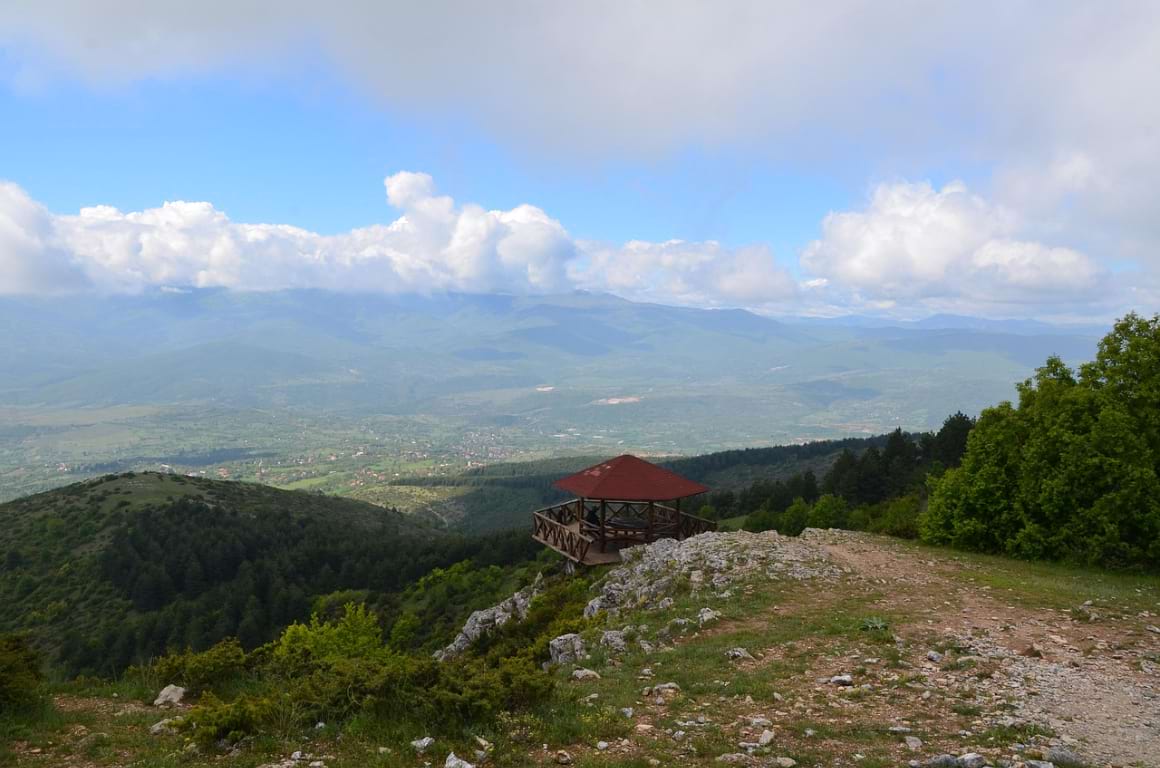 macedonia skopje vodno mountain