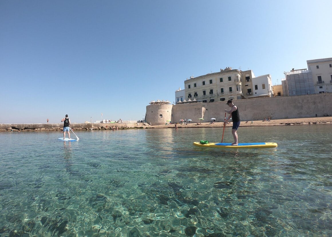 Paddle around the Old Town on a stand-up paddleboard