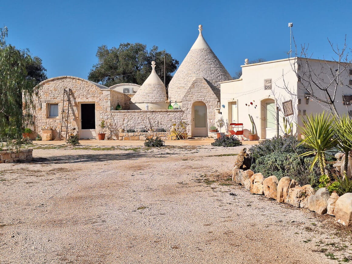 Salento Stone Trullo In The Olive Groves, Brindisi