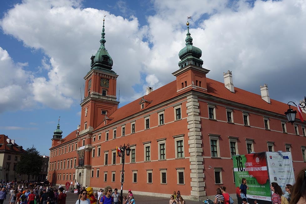Royal Castle in Warsaw, Poland