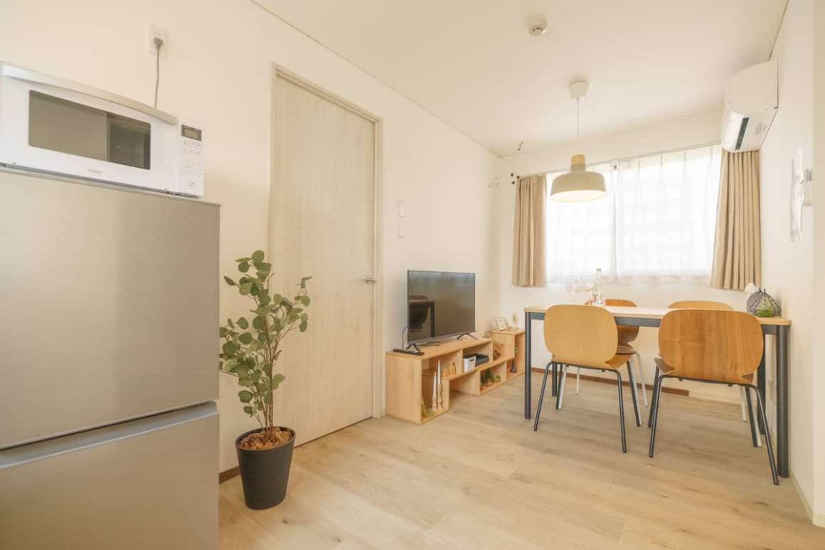 two bed apartment with modern finishes nagoya