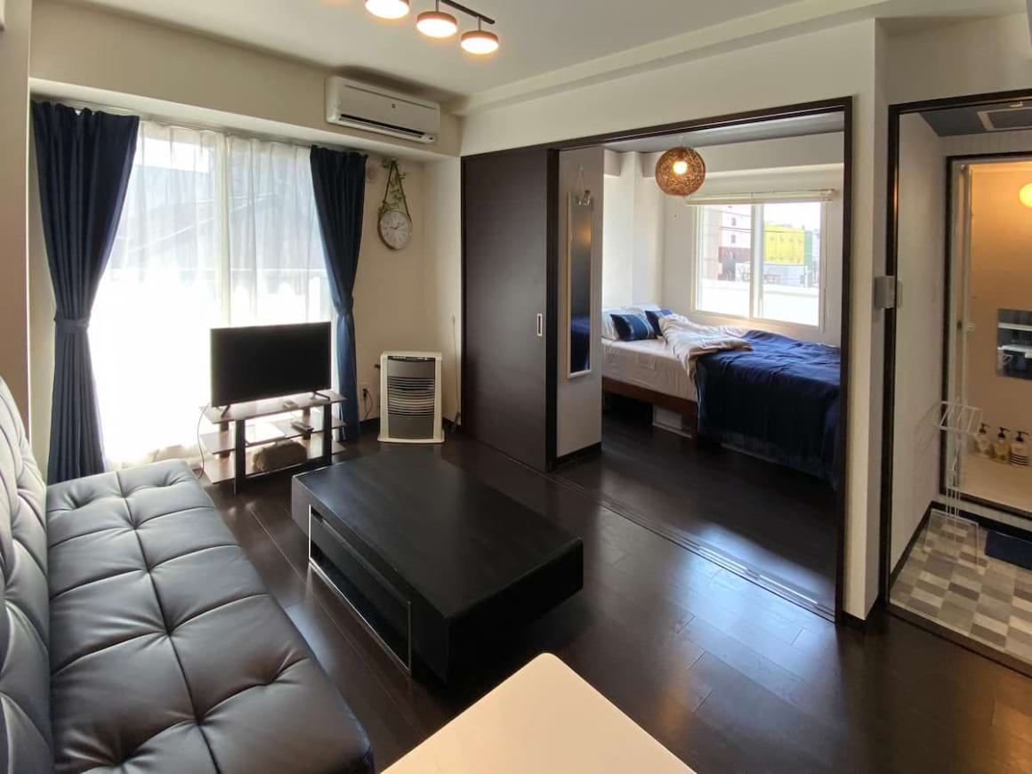 5 minute walk from susukino sapporo