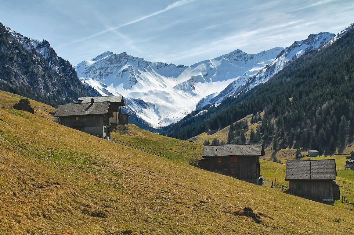 Liechtenstein triesenberg steg vorder grauspitz