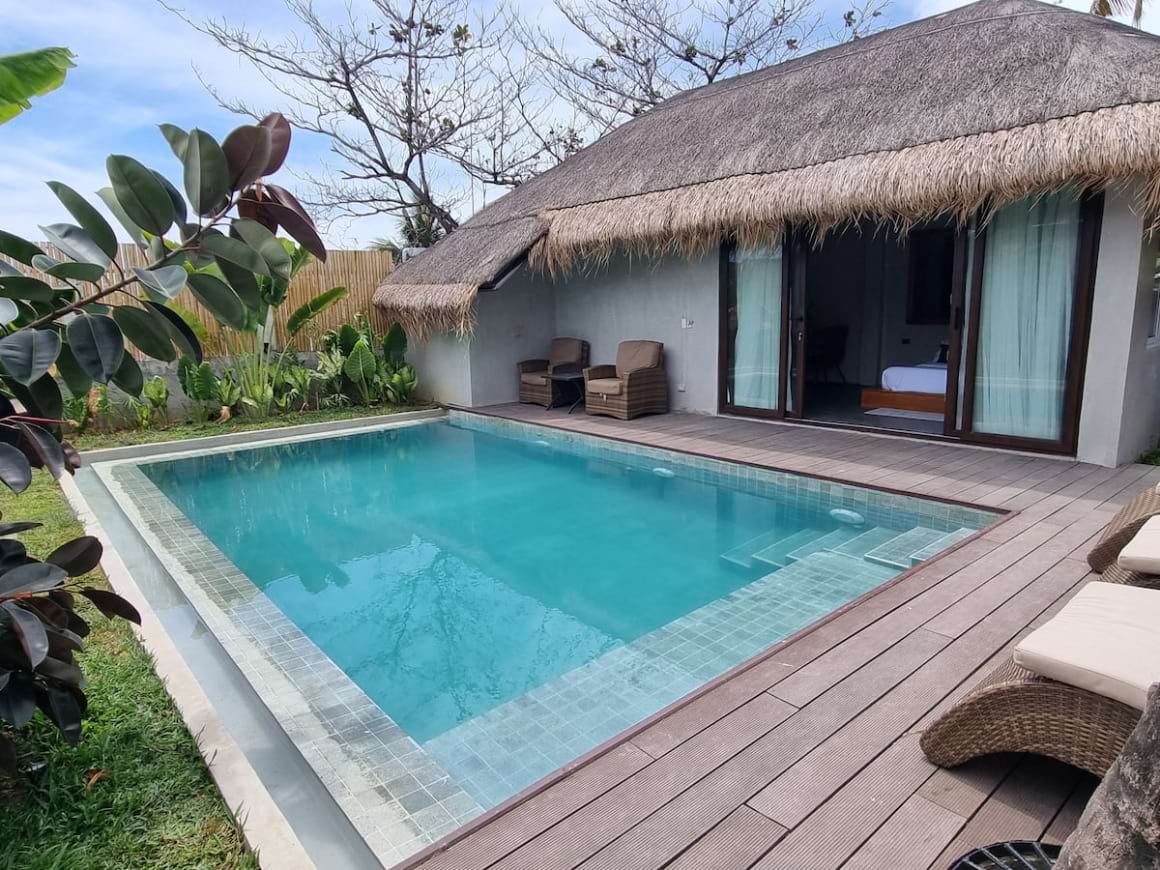 centrally located 4 bedroom with pool in boracay best airbnb in boracay