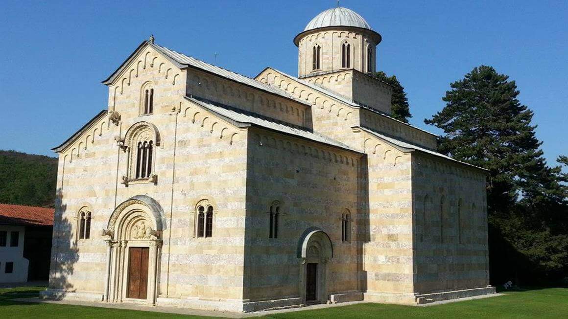 The 14th century Serbian Orthodox monastery âVisoki De?aniâ in Kosovo and Metohija