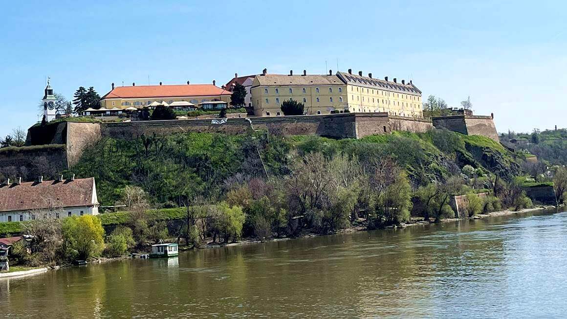 Petrovaradin Fortress in Novi Sad in serbia