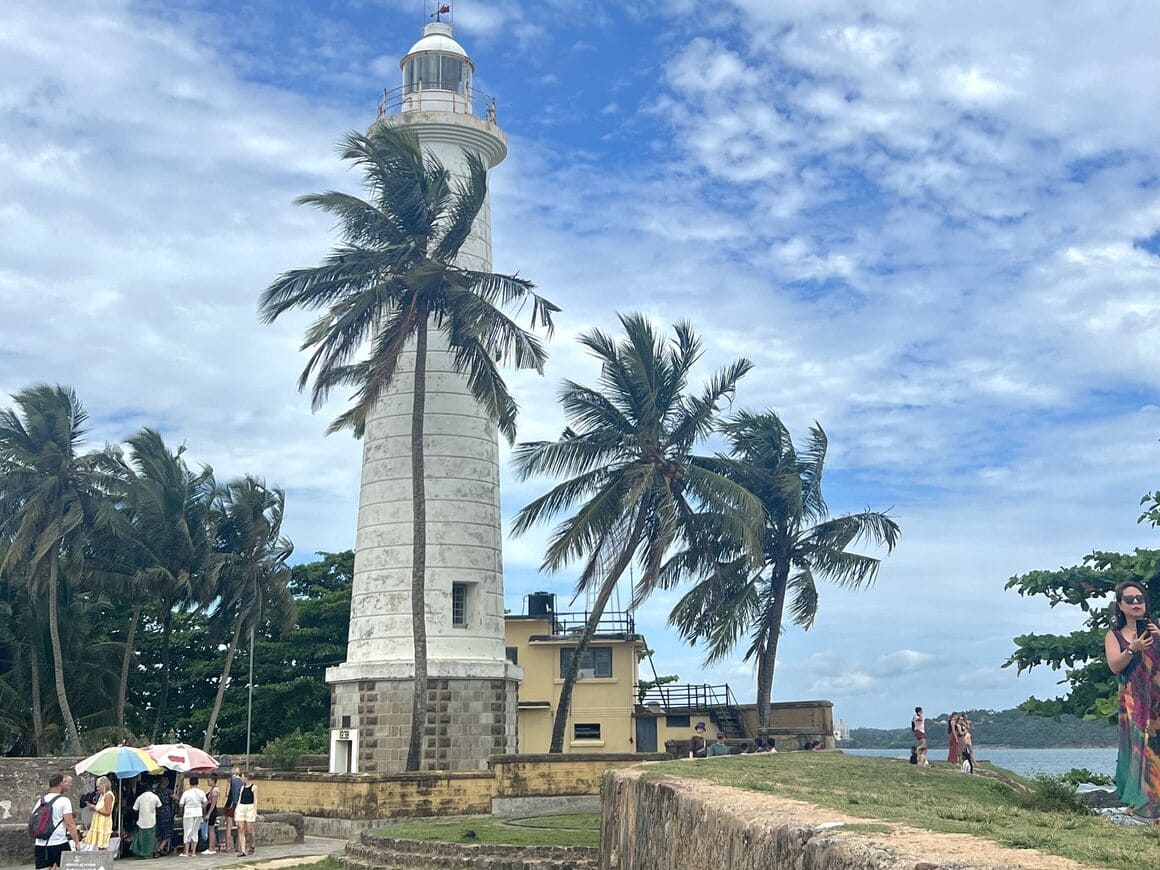 sri lanka galle fort tower south coast