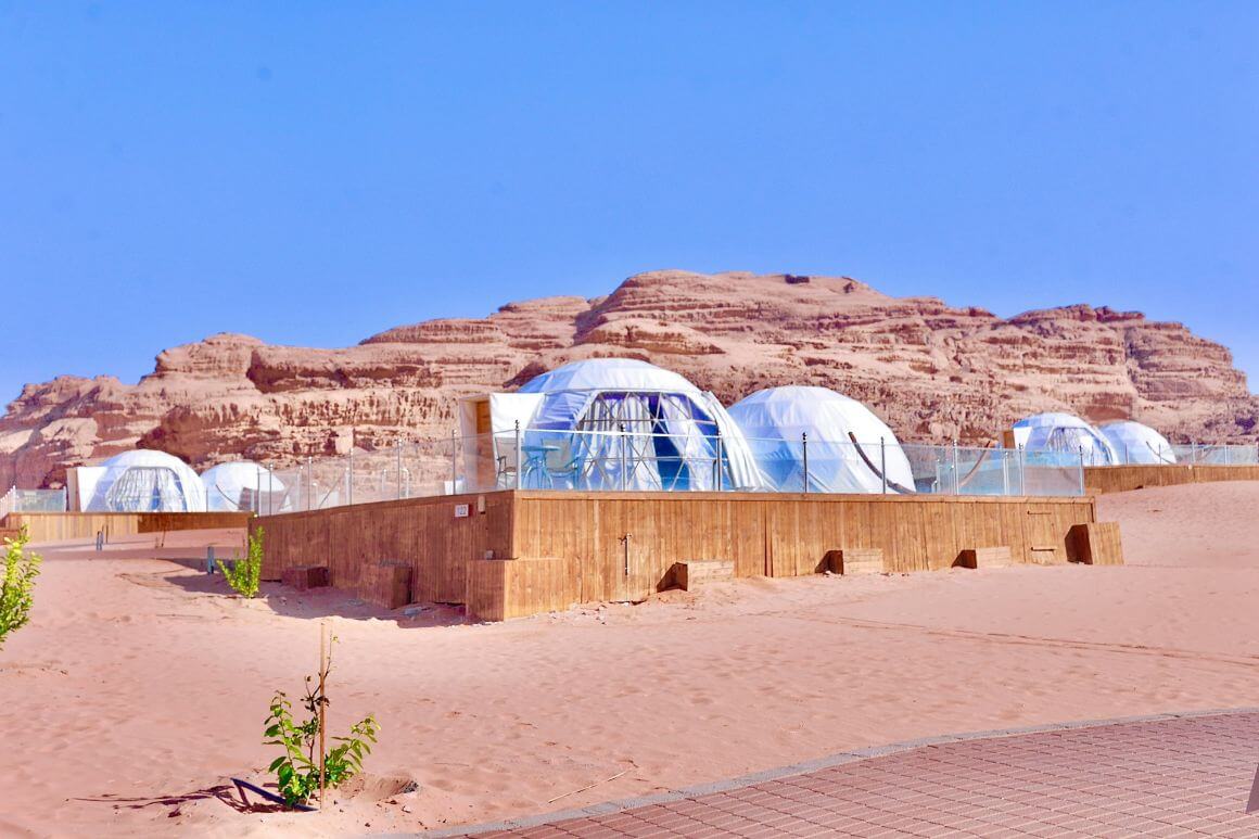 wadi rum bubble tents glamping