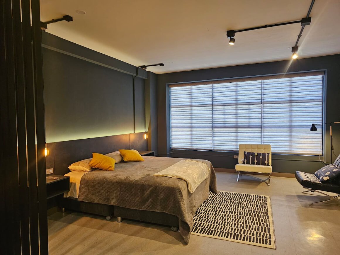 A luxurious mini-apartment