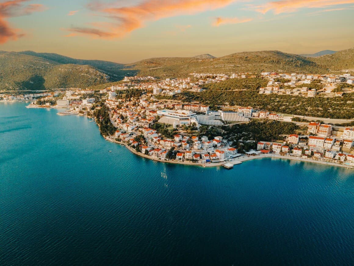 beach in Neum, Bosnia