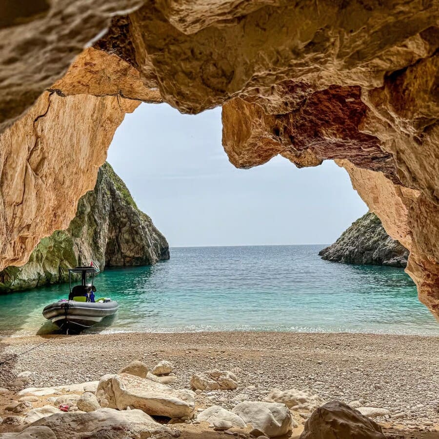 blue cave and grama bay