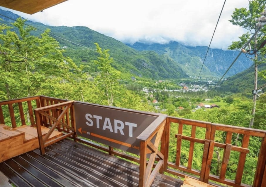 go ziplining in theth