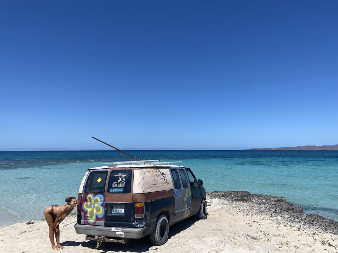 mexico baja van life ocean beautiful blue water