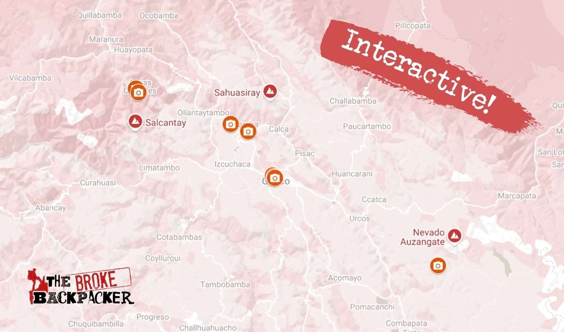 things to do in cusco map