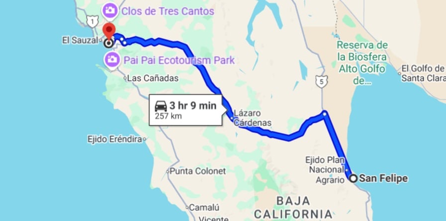 Baja Road Trip Route 3: The Sea of Cortez Serenity Route