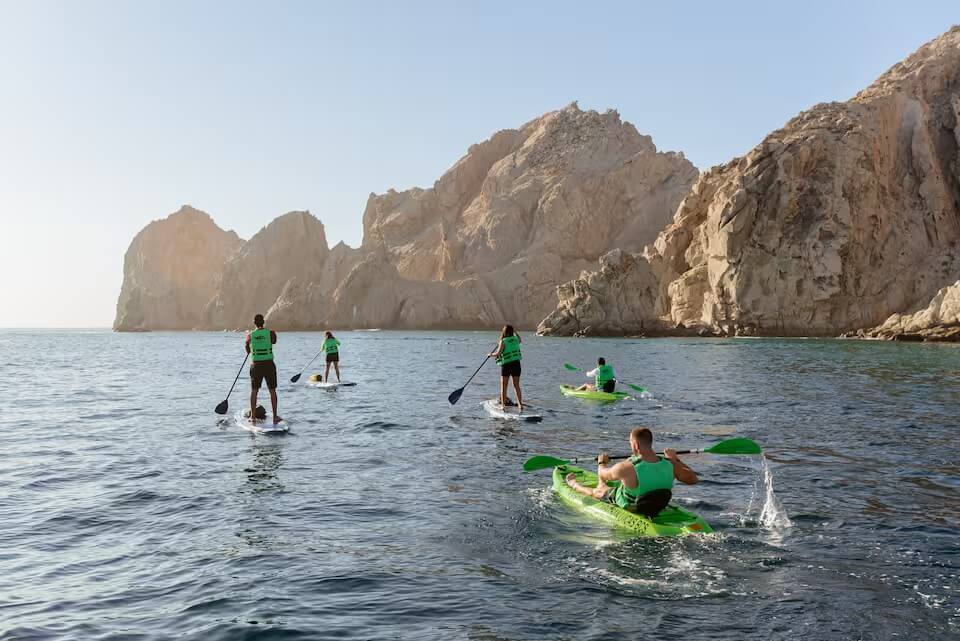 Paddle Board or Kayak and snorkel by the Arch