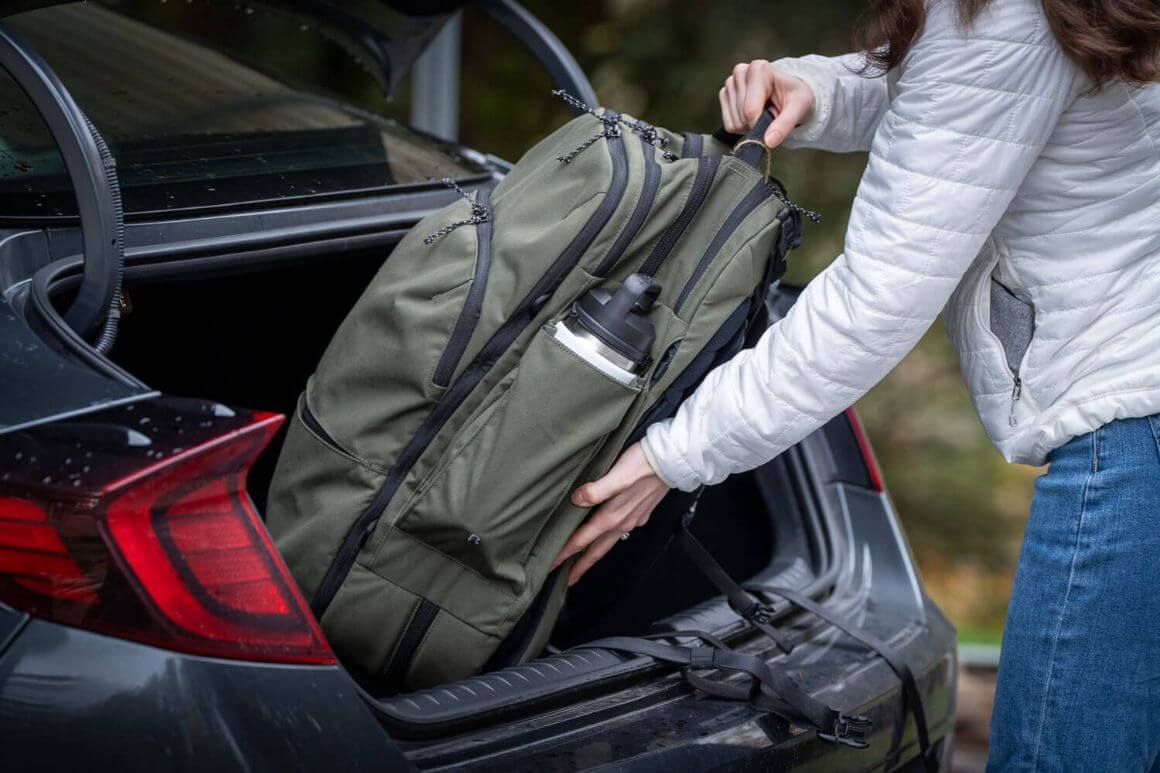 pakt travel backpack