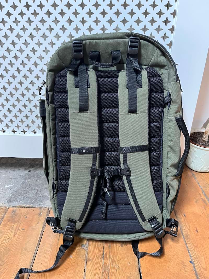 pakt travel backpack