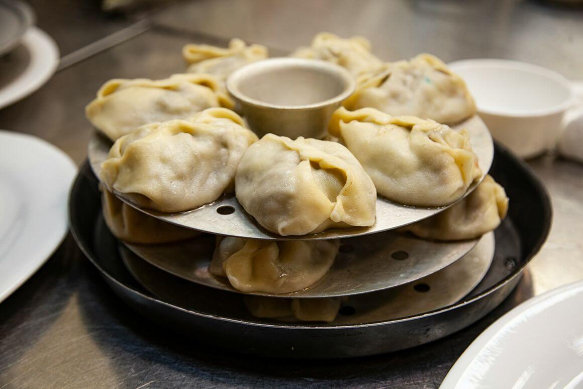 traditional dumpling manti