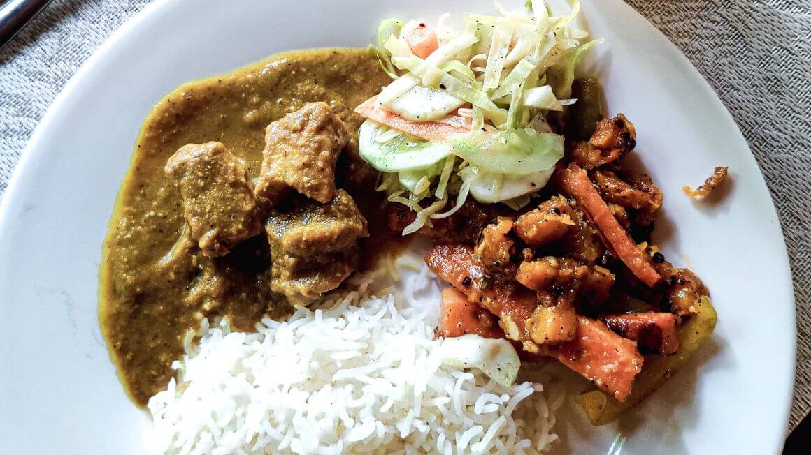 local food curry rice