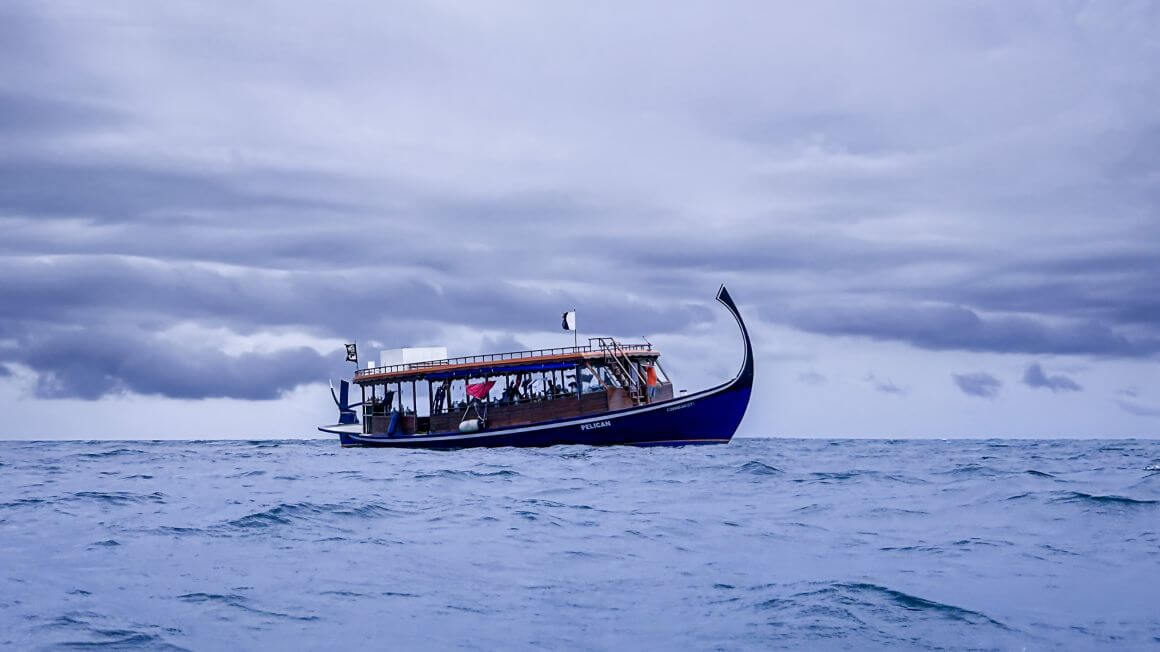 Fishing on a Dhoni