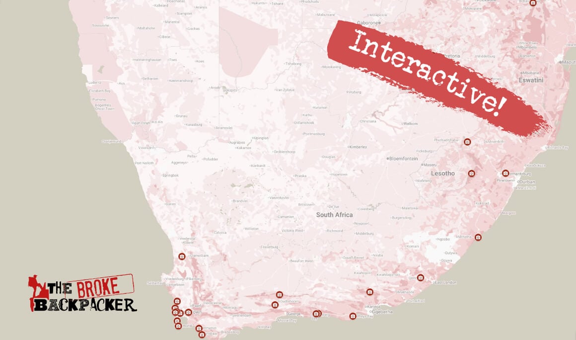 Map of South Africa