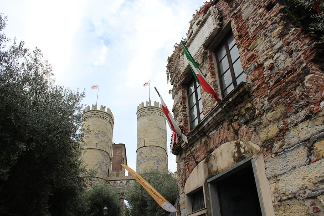 Genoa Trace History at Christopher Columbus House and Porto Soprano Gate flickr