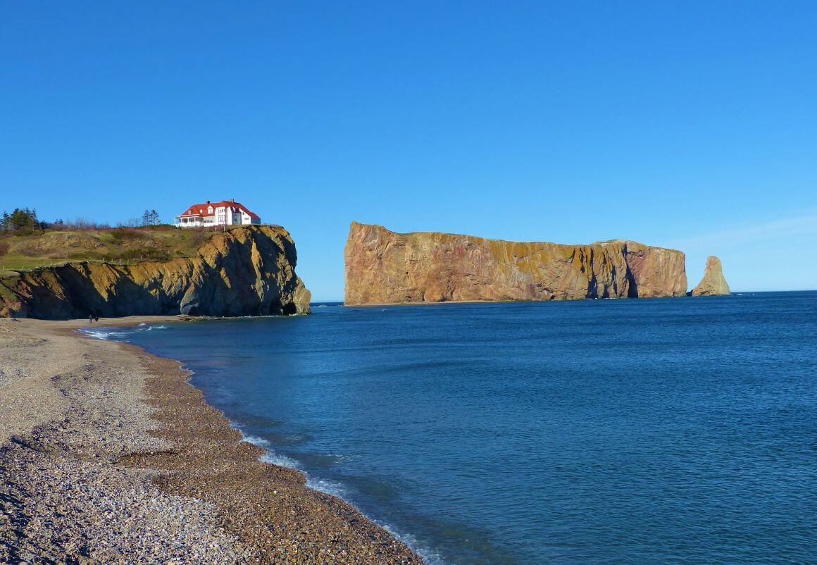 Percé gaspesie cliff